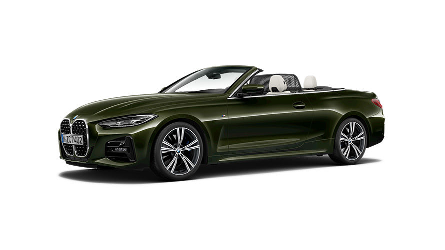 BMW Σειρά 4, BMW Σειρά 4 Cabrio G23 πλαϊνή λήψη τρία τέταρτα BMW 4 Series BMW 4 Series Convertible G23 three-quarter side view