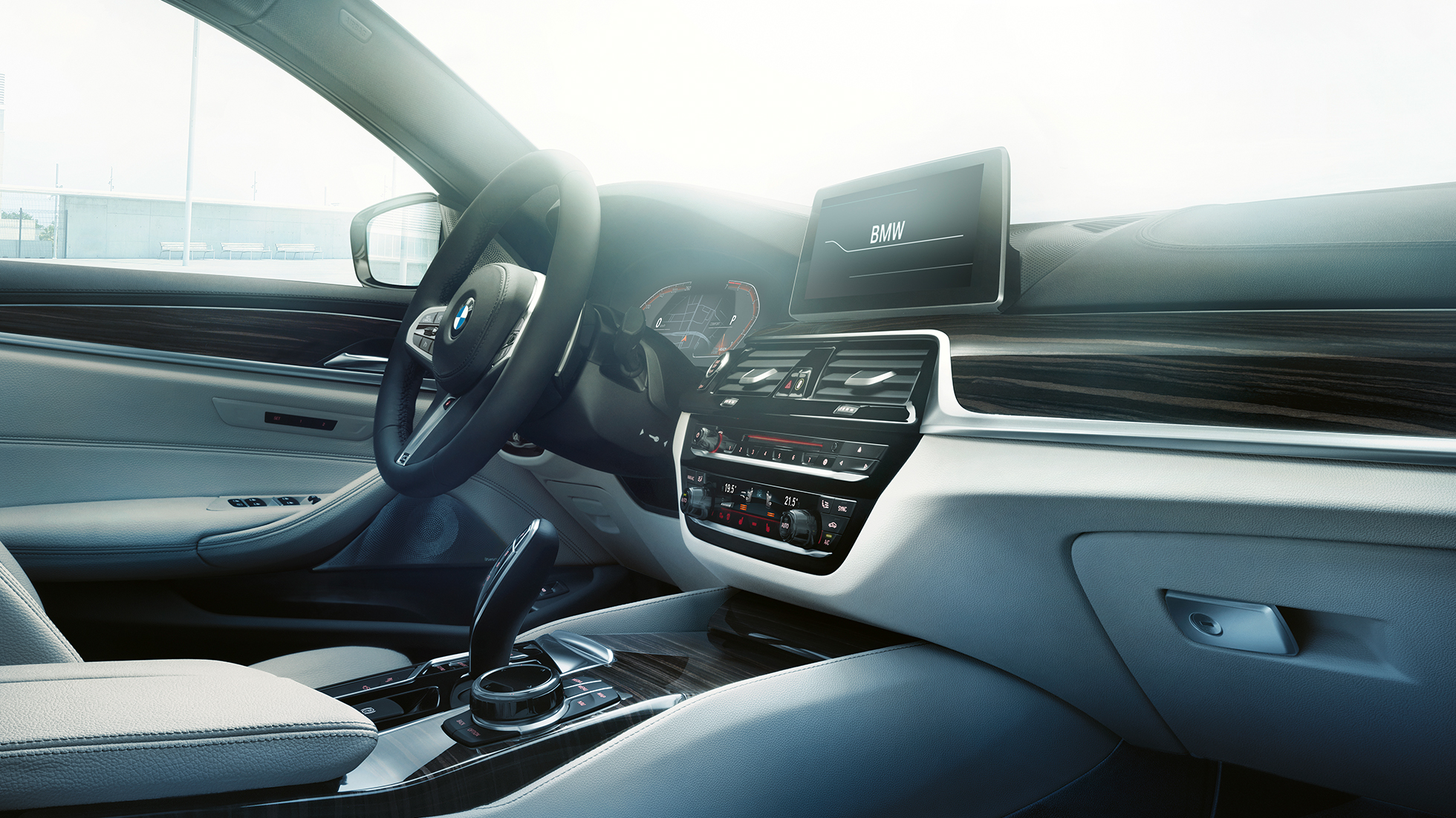 Cockpit, BMW Σειρά 5 Sedan Cockpit, σημαντικότερα σημεία BMW Σειράς 5 Sedan, 540i Sedan G30, Bluestone μεταλλικό, εσωτερικό
