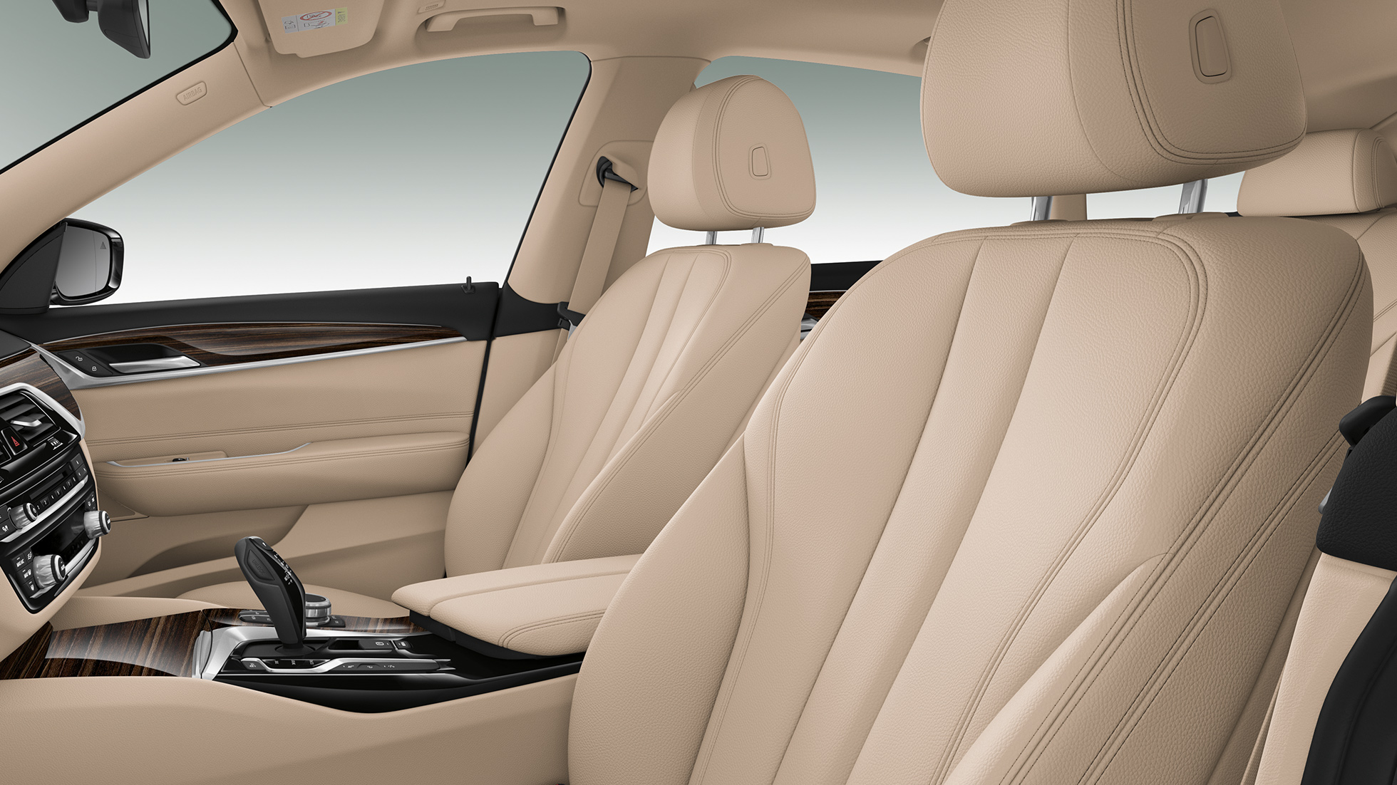 BMW Σειρά 6 Gran Turismo G32, Luxury Line, εσωτερικό Καθίσματα με επενδύσεις από δέρμα 'Dakota, BMW Σειρά 6 Gran Turismo G32 2017, Luxury Line, εσωτερικό