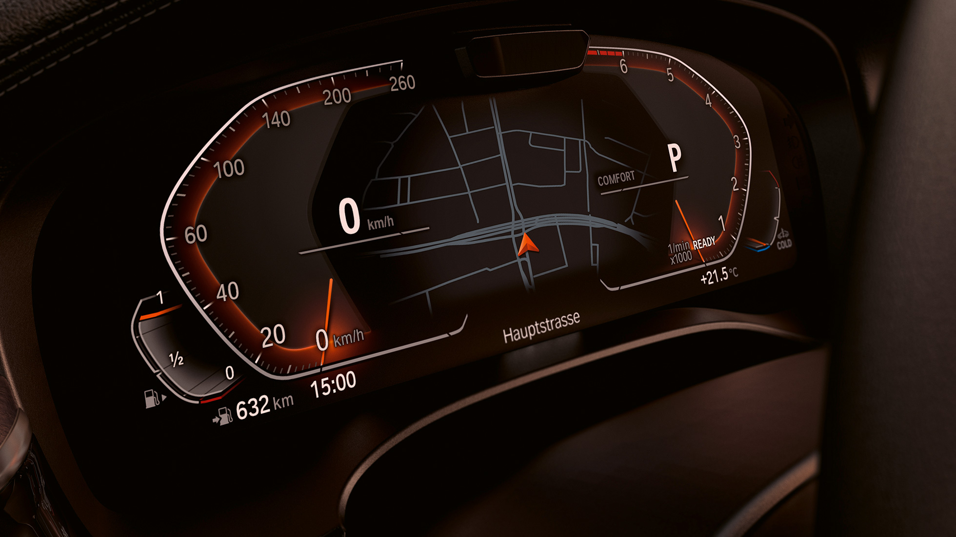 BMW Live Cockpit Professional, BMW Σειρά 6 Gran Turismo, G32, 2020, εσωτερικό BMW Live Cockpit Professional, BMW Σειρά 6 Gran Turismo, G32, 2020