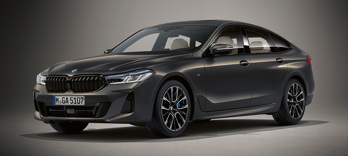 BMW Individual χρώμα αμαξώματος μπλε Tansanite μεταλλικό, BMW Σειρά 6 Gran Turismo, G32, 2020 BMW Individual χρώμα αμαξώματος μπλε Tansanite μεταλλικό, BMW Σειρά 6 Gran Turismo, G32, 2020, μπροστινή λήψη τριών τετάρτων, σταθμευμένη