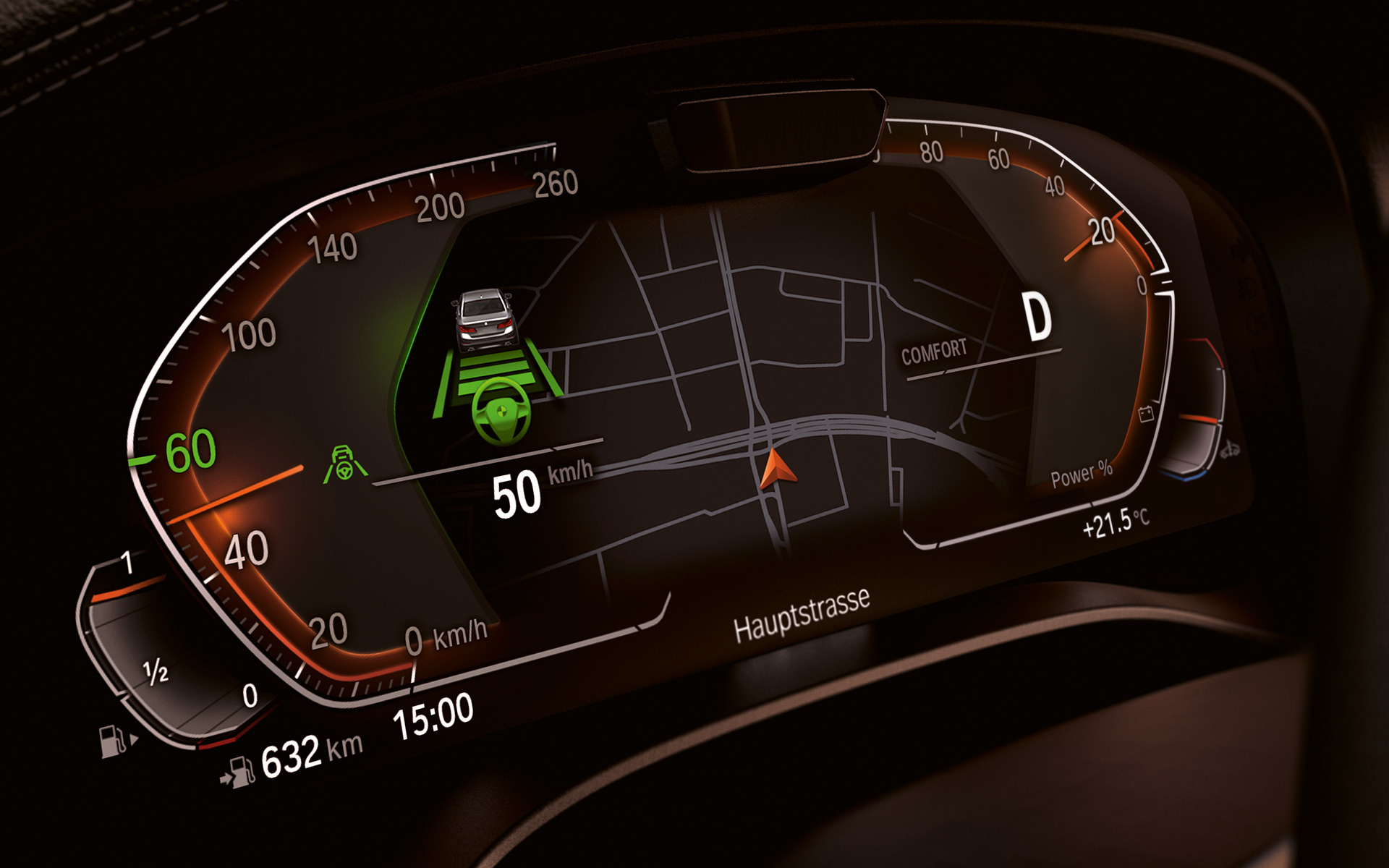 BMW Live Cockpit Professional, BMW Σειρά 6 Gran Turismo, G32, 2020 BMW Live Cockpit Professional, BMW Σειρά 6 Gran Turismo, G32, 2020, εσωτερικό