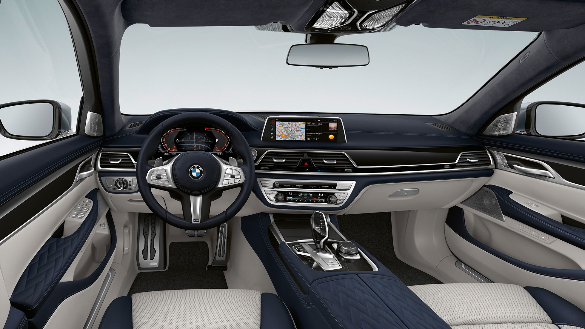 BMW Σειρά 7 Sedan, Έκδοση M Sport, εσωτερικό BMW Σειρά 7 Sedan, Έκδοση M Sport, εσωτερικό