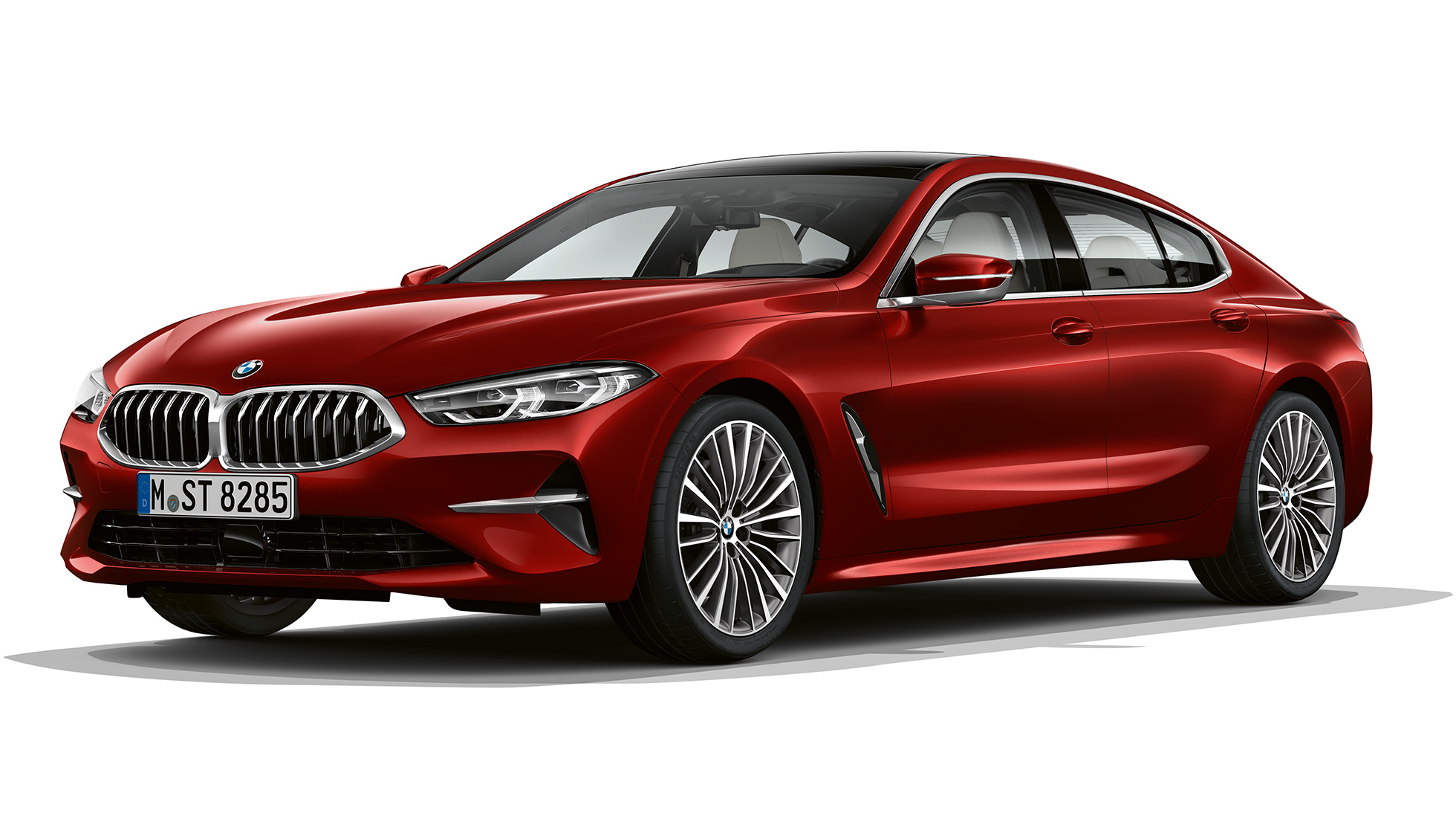 Βασικό μοντέλο μπροστινή λήψη τρία τέταρτα BMW Σειρά 8 Gran Coupé, βασικό μοντέλο μπροστινή λήψη τρία τέταρτα