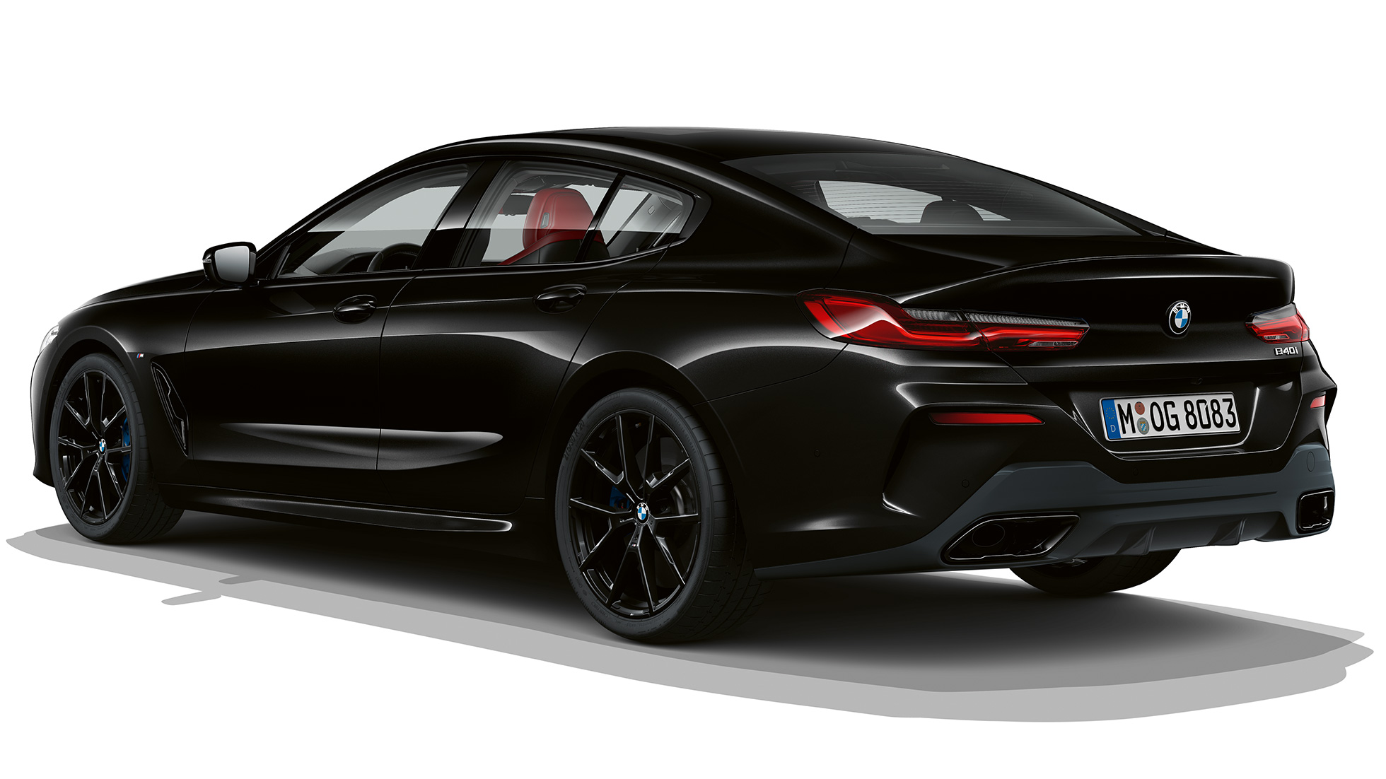 M Sport Πακέτο πίσω λήψη τρία τέταρτα BMW Σειρά 8 Gran Coupé, M Sport Πακέτο πίσω λήψη τρία τέταρτα