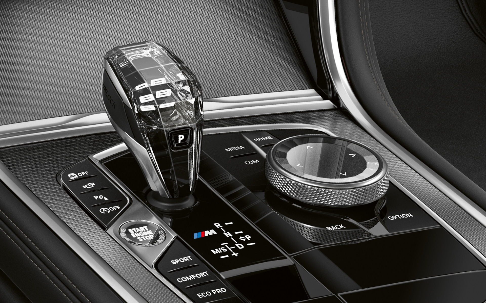 Pure Contrast cockpit BMW Σειρά 8 Gran Coupé, Pure Contrast cockpit