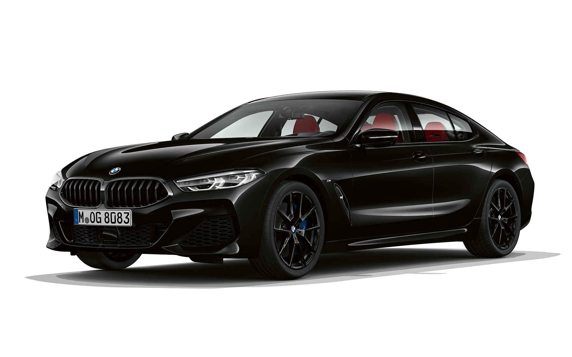 Dark Seduction μπροστινή λήψη τρία τέταρτα BMW Σειρά 8 Gran Coupé, Dark Seduction μπροστινή λήψη τρία τέταρτα