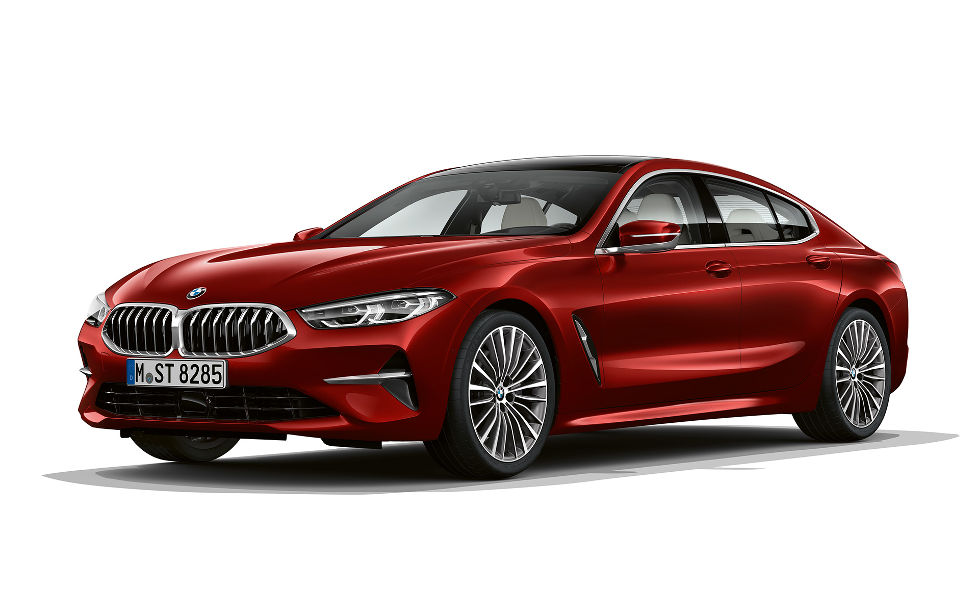 Impulsive Heat μπροστινή λήψη τρία τέταρτα BMW 8 Series Gran Coupé, Impulsive Heat μπροστινή λήψη τρία τέταρτα