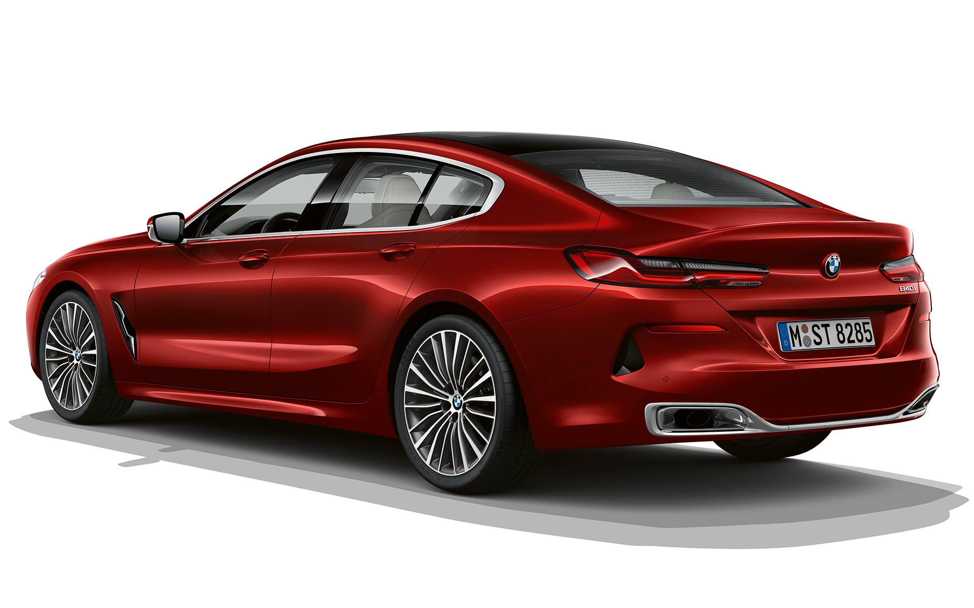Impulsive Heat πίσω λήψη τρία τέταρτα BMW 8 Series Gran Coupé, Impulsive Heat πίσω λήψη τρία τέταρτα
