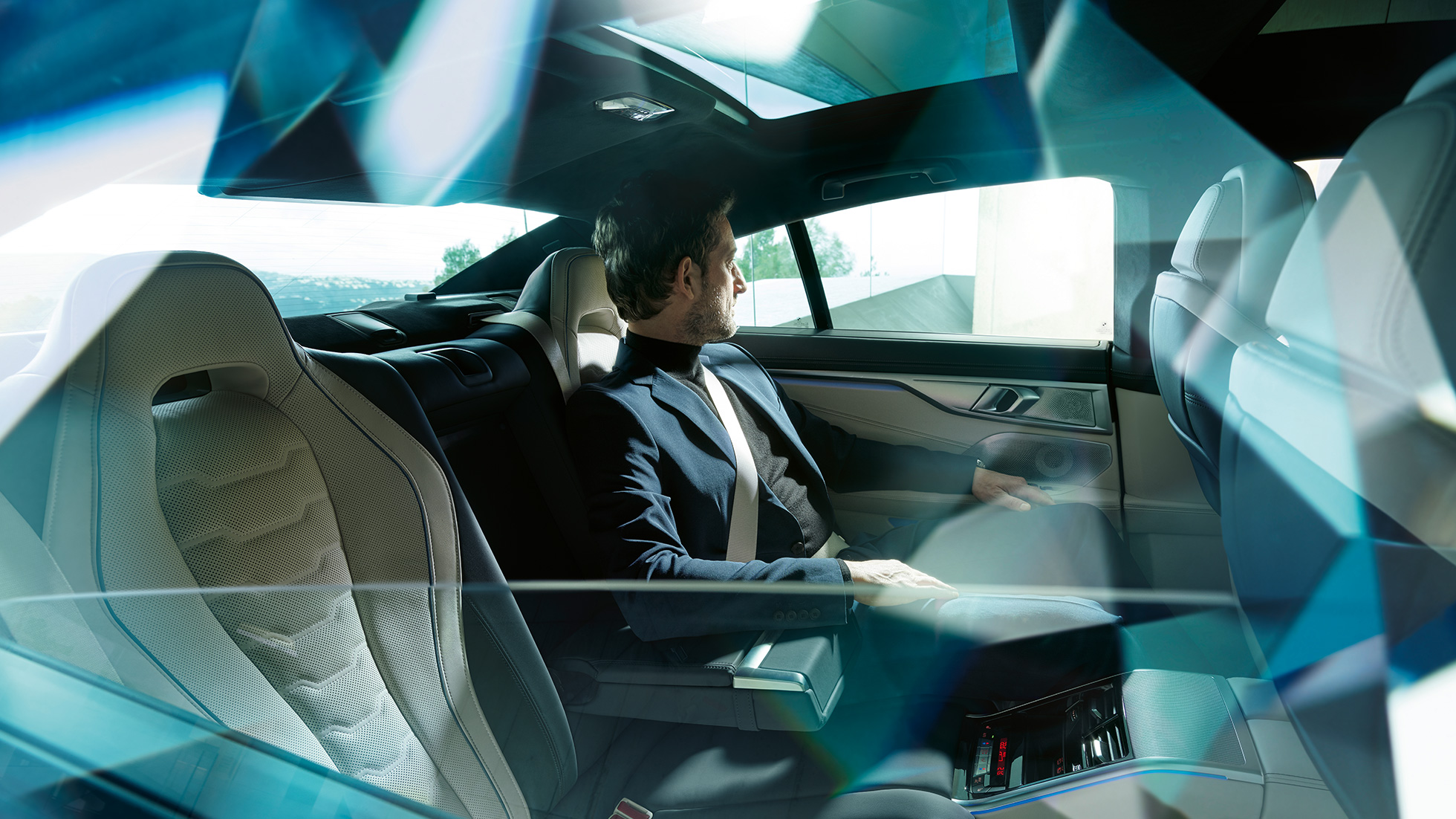 BMW Γυάλινη οροφή Panorama BMW Σειρά 8 Gran Coupé, γυάλινη οροφή Panorama