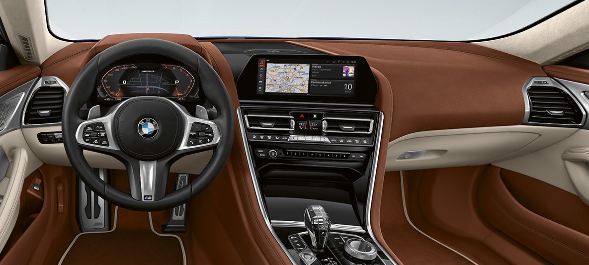 BMW Individual cockpit BMW Σειρά 8 Gran Coupé, BMW Individual cockpit