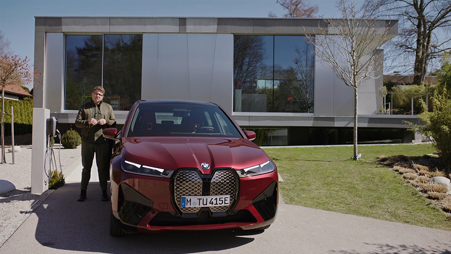 BMW iX i20 ηλεκτρικό SUV BMW Wallbox Video BMW iX i20 2021 ηλεκτρικό SUV BMW Wallbox Video
