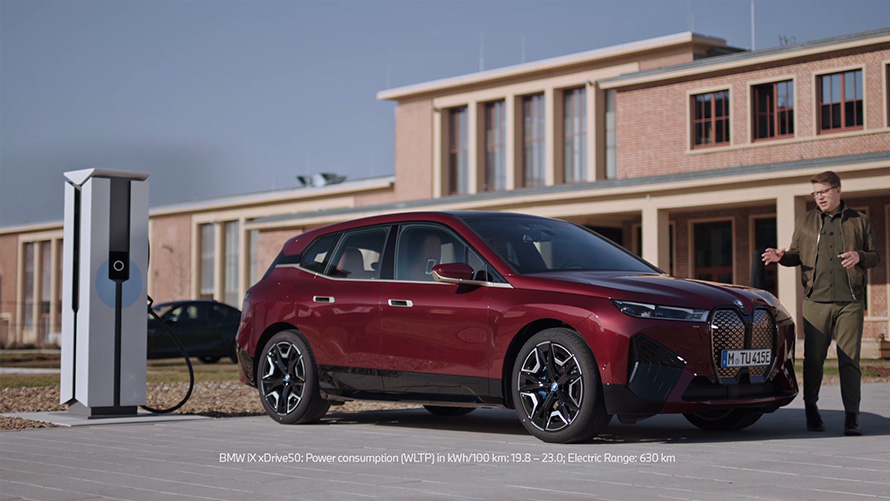 BMW iX i20 ηλεκτρικό SUV BMW Φόρτιση Video BMW iX i20 2021 ηλεκτρικό SUV BMW Φόρτιση Video