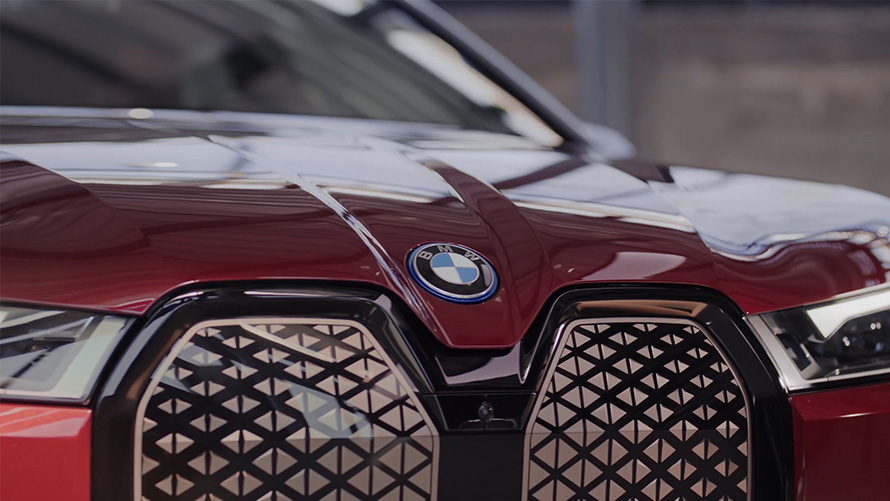 BMW iX i20 ηλεκτρικό SUV exterior highlights Video BMW iX i20 2021 ηλεκτρικό SUV exterior highlights Video