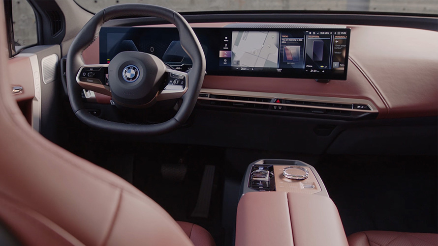 BMW iX i20 ηλεκτρικό SUV εσωτερικό σημαντικότερα σημεία Video BMW iX i20 2021 ηλεκτρικό SUV εσωτερικό σημαντικότερα σημεία Video