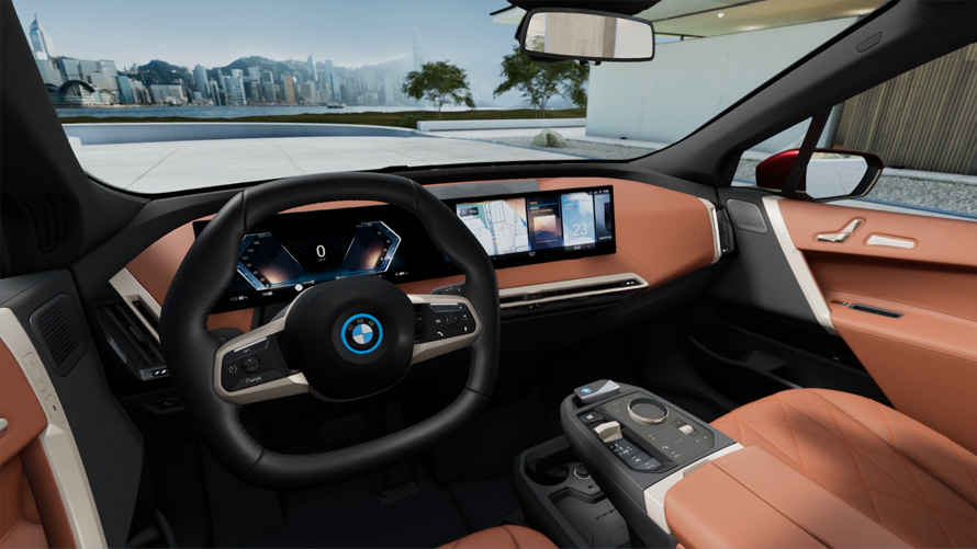 BMW iX i20 ηλεκτρικό SUV εσωτερικό BMW iX i20 2021 ηλεκτρικό SUV εσωτερικό