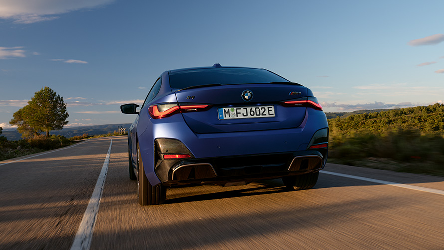 BMW i4 M50, G26, 2021, λειτουργία οδήγησης SPORT+ BMW i4 M50, G26, 2021, ήχος, λειτουργία οδήγησης SPORT+