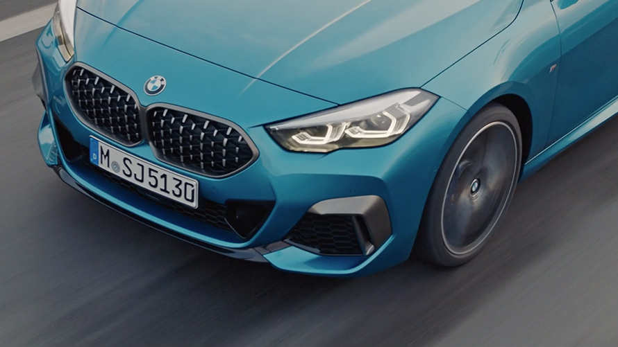 Ταινία BMW M235i xDrive Gran Coupé Ταινία, BMW M235i xDrive Gran Coupé 2020, μαύρο Sapphire μεταλλικό, F44