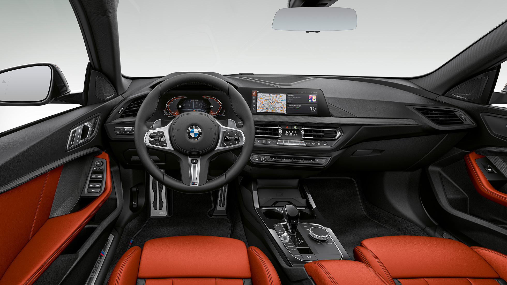 Κόκπιτ, BMW M235i xDrive Gran Coupé Οδηγοκεντρικό κόκπιτ της BMW M235i xDrive Gran Coupé 2020, F44 εσωτερικό