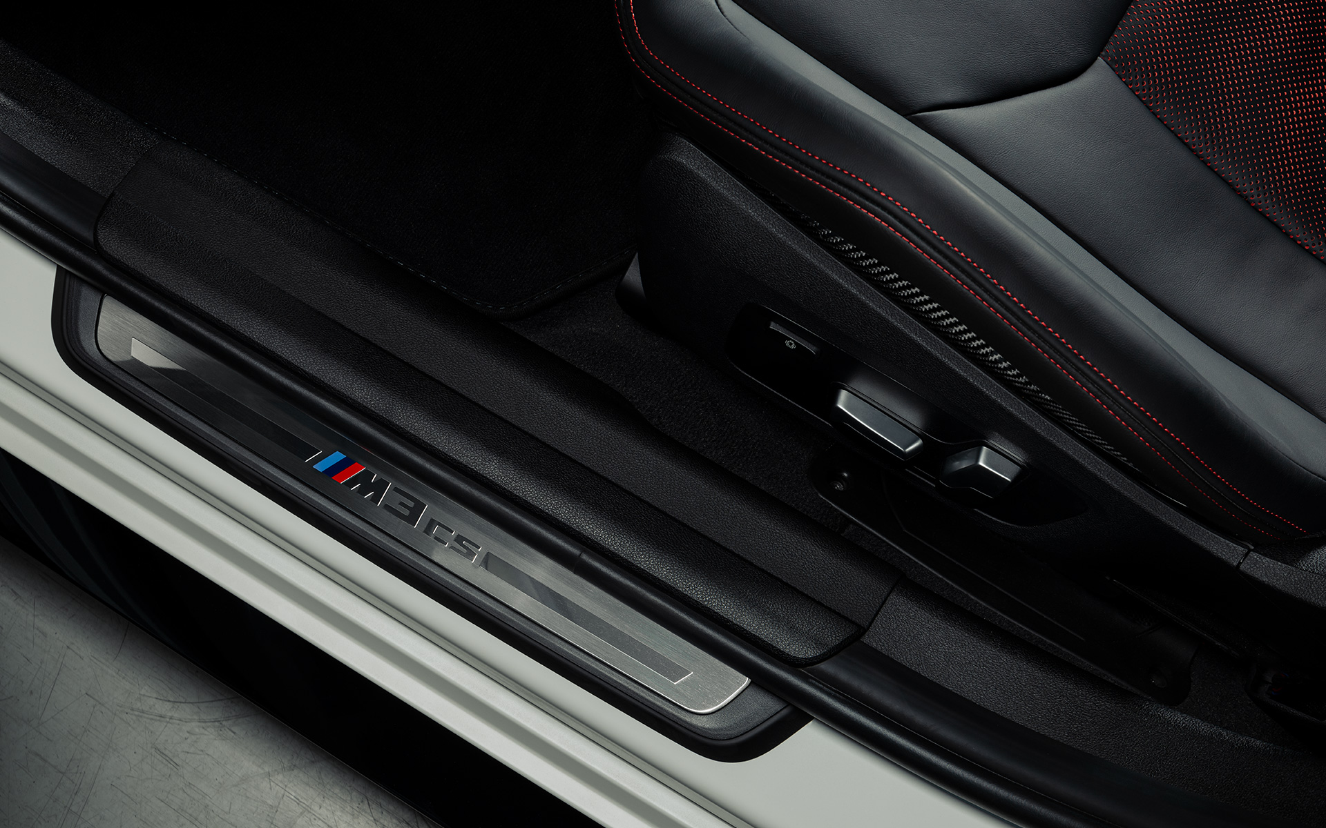 Ειδικά διακοσμητικά καλύμματα μαρσπιέ CS, BMW M3 CS, G80 BMW M3 CS, G80, ειδικά διακοσμητικά καλύμματα μαρσπιέ CS