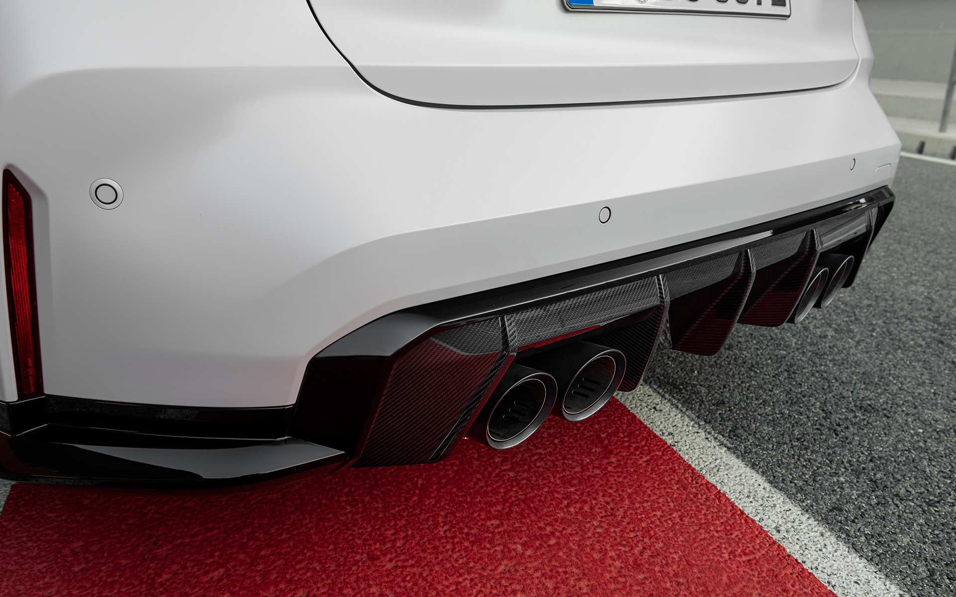 M πίσω σιγαστήρας από τιτάνιο, BMW M3 CS, G80 BMW M3 CS, G80, Μ πίσω σιγαστήρας από τιτάνιο