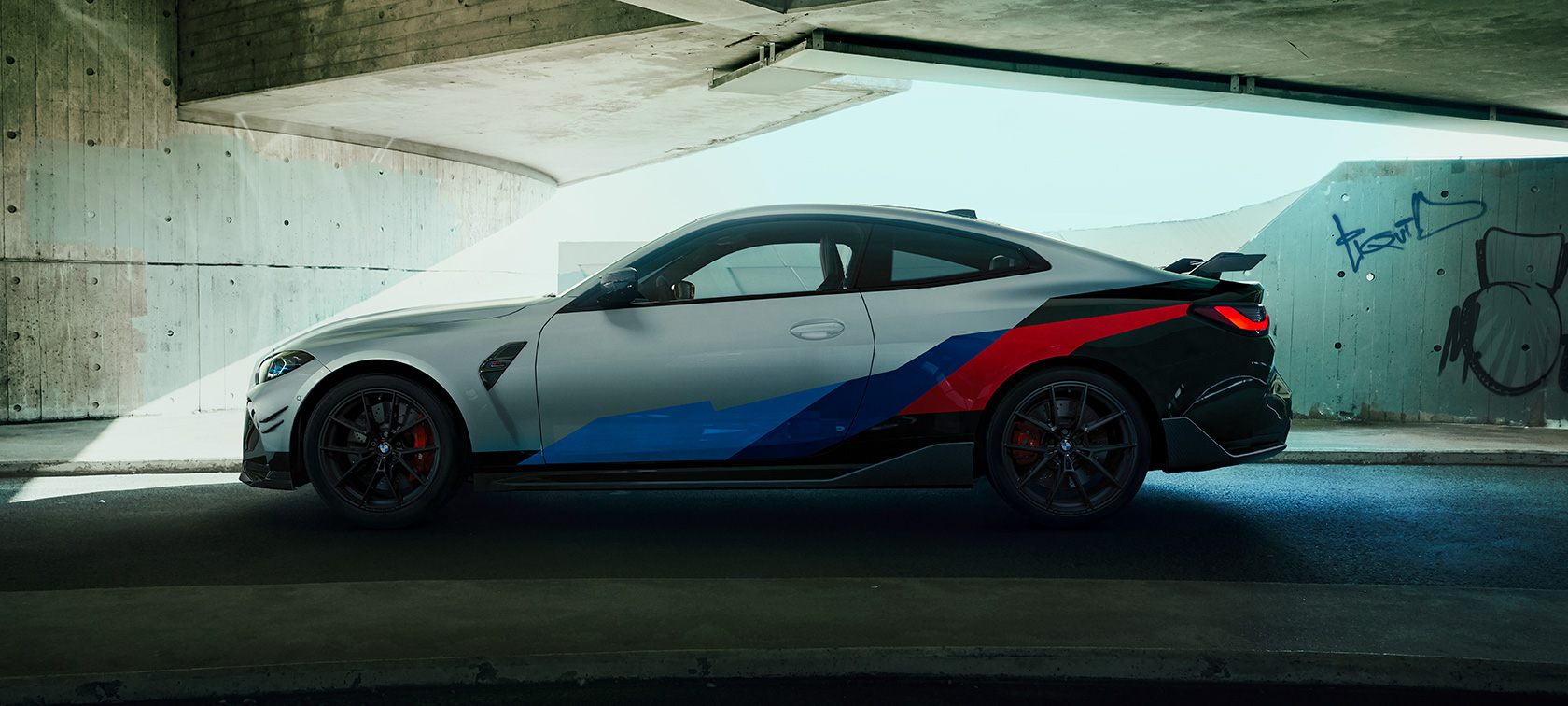 BMW M4 με BMW M Performance Εξαρτήματα, BMW M4 Coupé, G82, 2020 BMW M4 Coupé, G82, 2020, πλαϊνή λήψη με BMW M Performance Εξαρτήματα