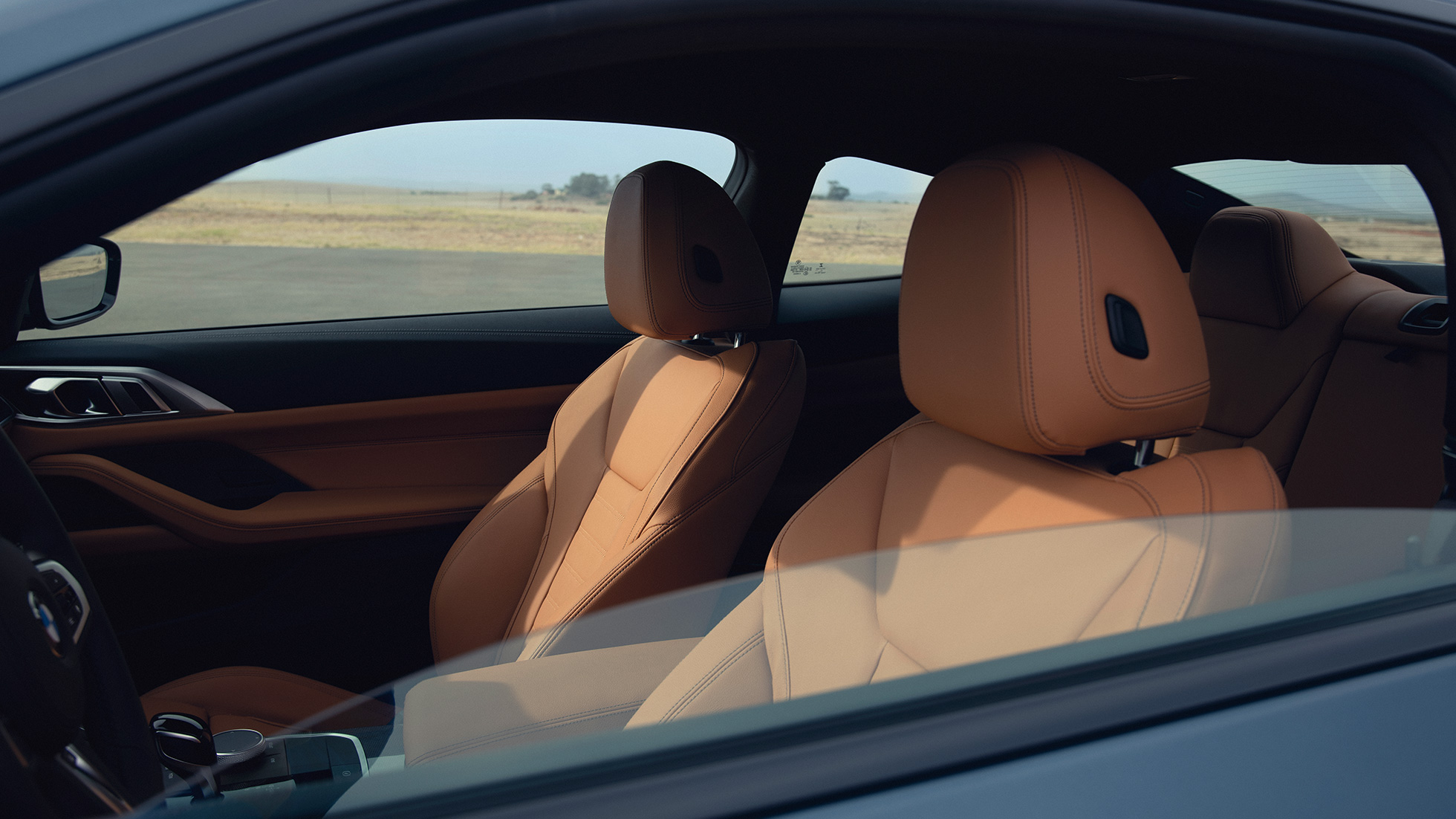 Σπορ καθίσματα, BMW M440i xDrive Coupé, G22, 2020 BMW M440i xDrive Coupé, μπλε Arctic Race μεταλλικό, G22, 2020, εσωτερικό, σπορ καθίσματα