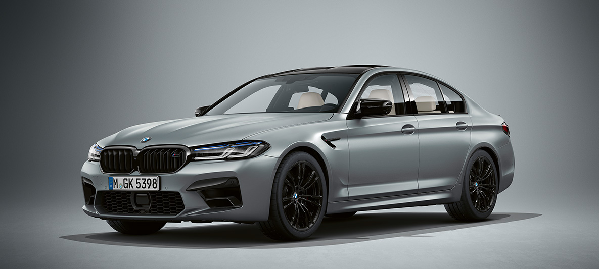BMW Individual, BMW M5 Sedan, F90 2020, Frozen Bluestone μεταλλικό BMW Individual, BMW M5 Sedan, F90, LCI, Facelift 2020, Frozen Bluestone μεταλλικό, μπροστινή λήψη τριών τετάρτων