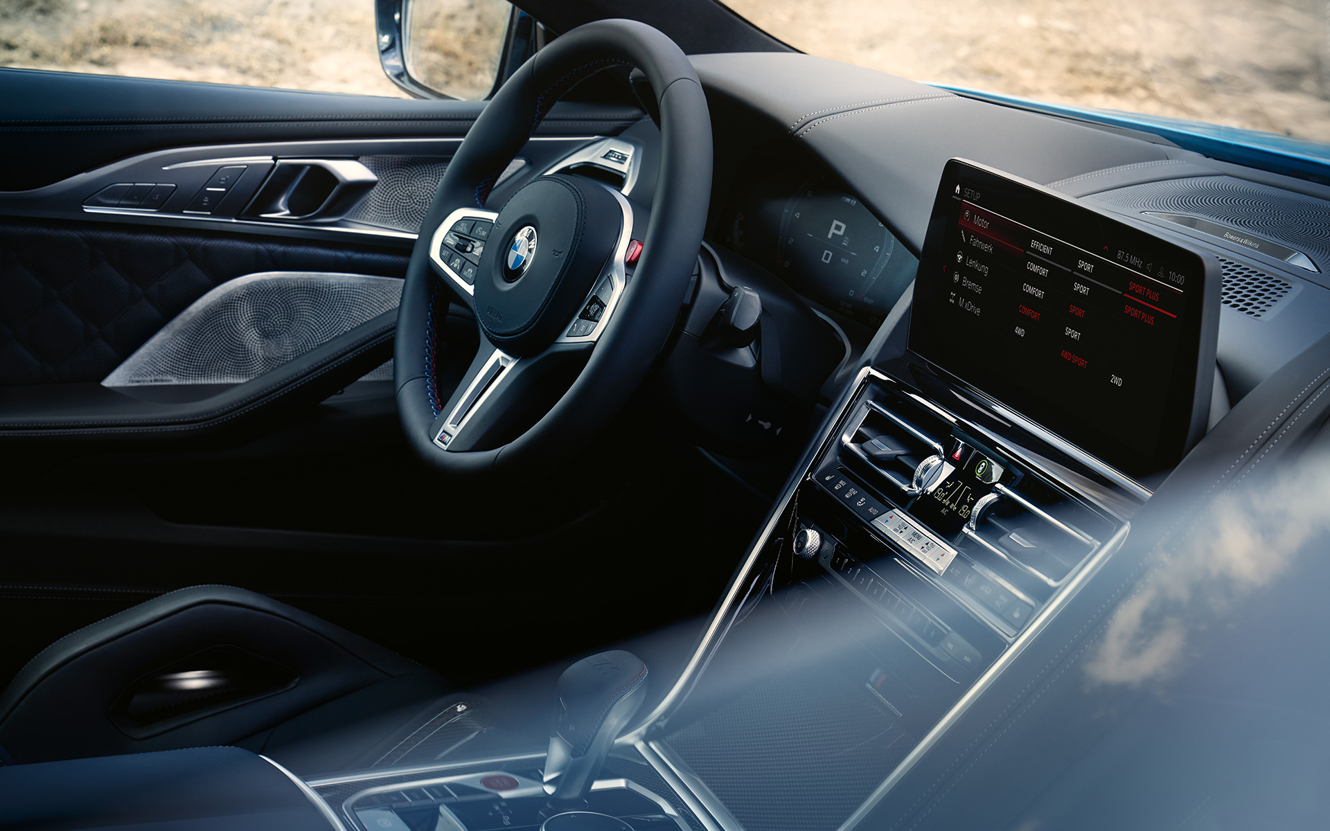 Κεντρική Οθόνη Ελέγχου, BMW M8 Competition Coupé, F92, LCI, Facelift, 2022 BMW M8 Competition Coupé, F92, LCI Facelift, 2022, Κεντρική Οθόνη Ελέγχου, εσωτερικό