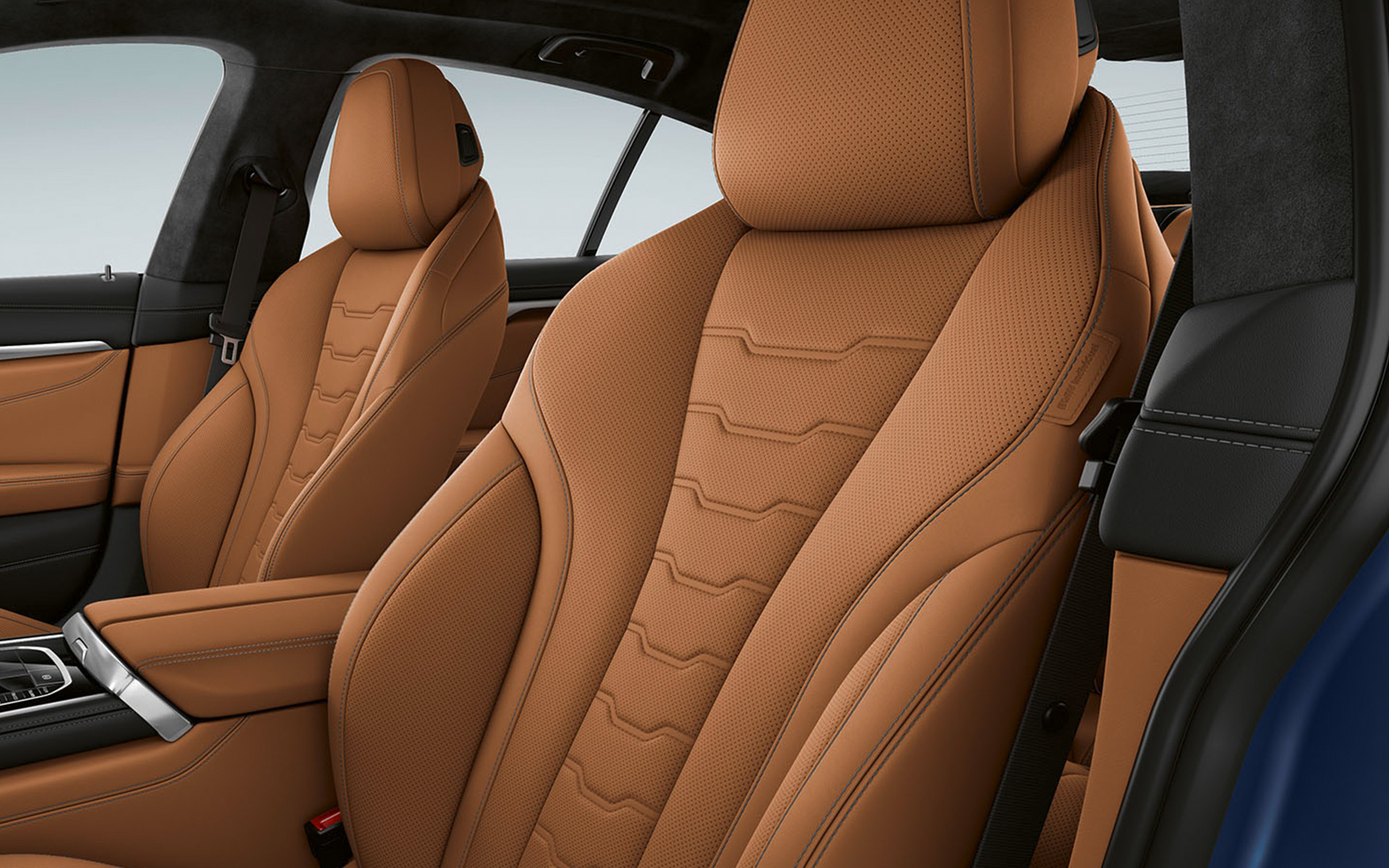 BMW M850i xDrive Gran Coupé, G16, LCI, Facelift, 2022, εσωτερικό, καθίσματα πολλαπλών λειτουργιών