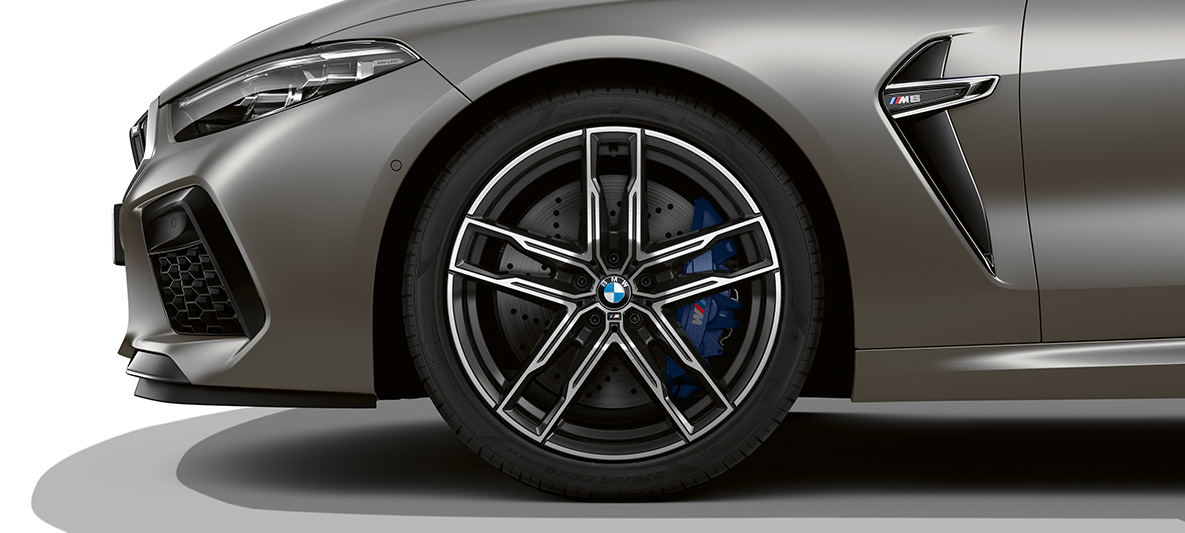 Μ Ζάντες ελαφρού κράματος BMW M8 Gran Coupé Μ Ζάντες ελαφρού κράματος BMW M8 Gran Coupé BMW M8 Gran Coupé F93 2020 BMW Individual Frozen Dark Silver πλαϊνή λήψη