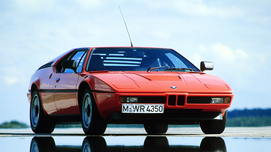 BMW M1 E26 μπροστινή λήψη τρία τέταρτα Μοντέλα BMW Μ, BMW M1 E26 μπροστινή λήψη τρία τέταρτα