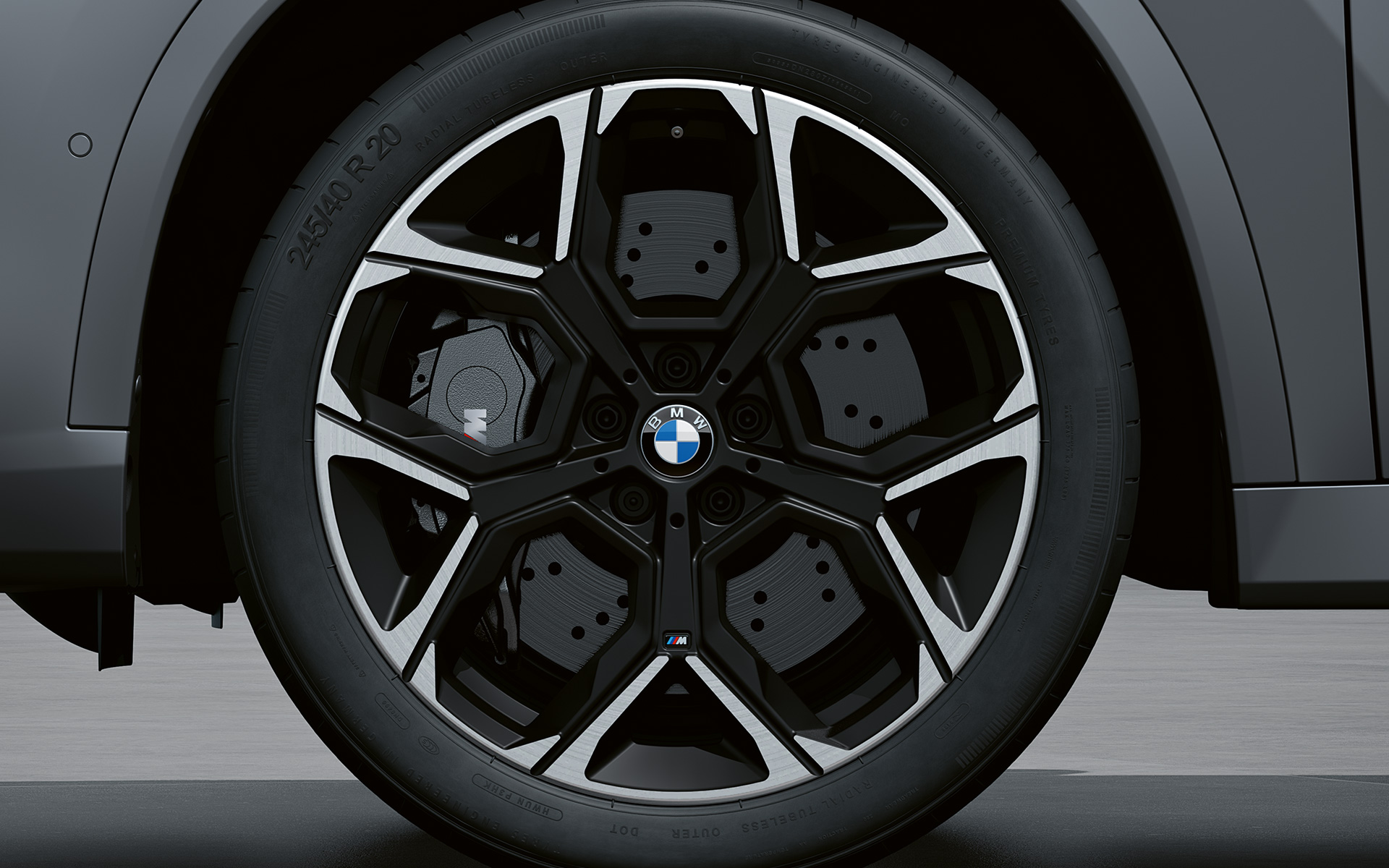 BMW X1 M35i xDrive, ζάντες ελαφρού κράματος BMW X1 M35i xDrive, εξωτερικό, ζάντες ελαφρού κράματος