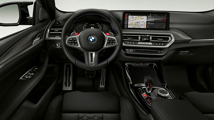 BMW X4 M Competition, F98, LCI, 2021, cockpit BMW X4 M Competition, F98, LCI, Facelift, 2021, cockpit, εσωτερικό