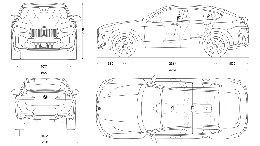 BMW X4 M Competition, F98, LCI, Facelift, 2021, πλαϊνή λήψη, σταθμευμένη BMW X4 M Competition, F98, LCI, Facelift, 2021, πλαϊνή λήψη, σταθμευμένη