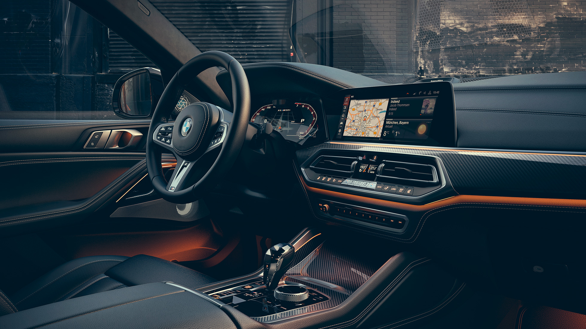 Εσωτερική σχεδίαση BMW X6 M50i G06 Εσωτερική σχεδίαση BMW X6 M50i G06 Cockpit