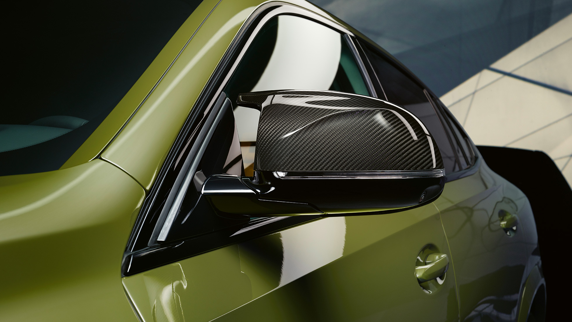 BMW X6 M Competition εξωτερικό BMW X6 M Competition M Carbon καλύμματα καθρεπτών F96 εξωτερικό