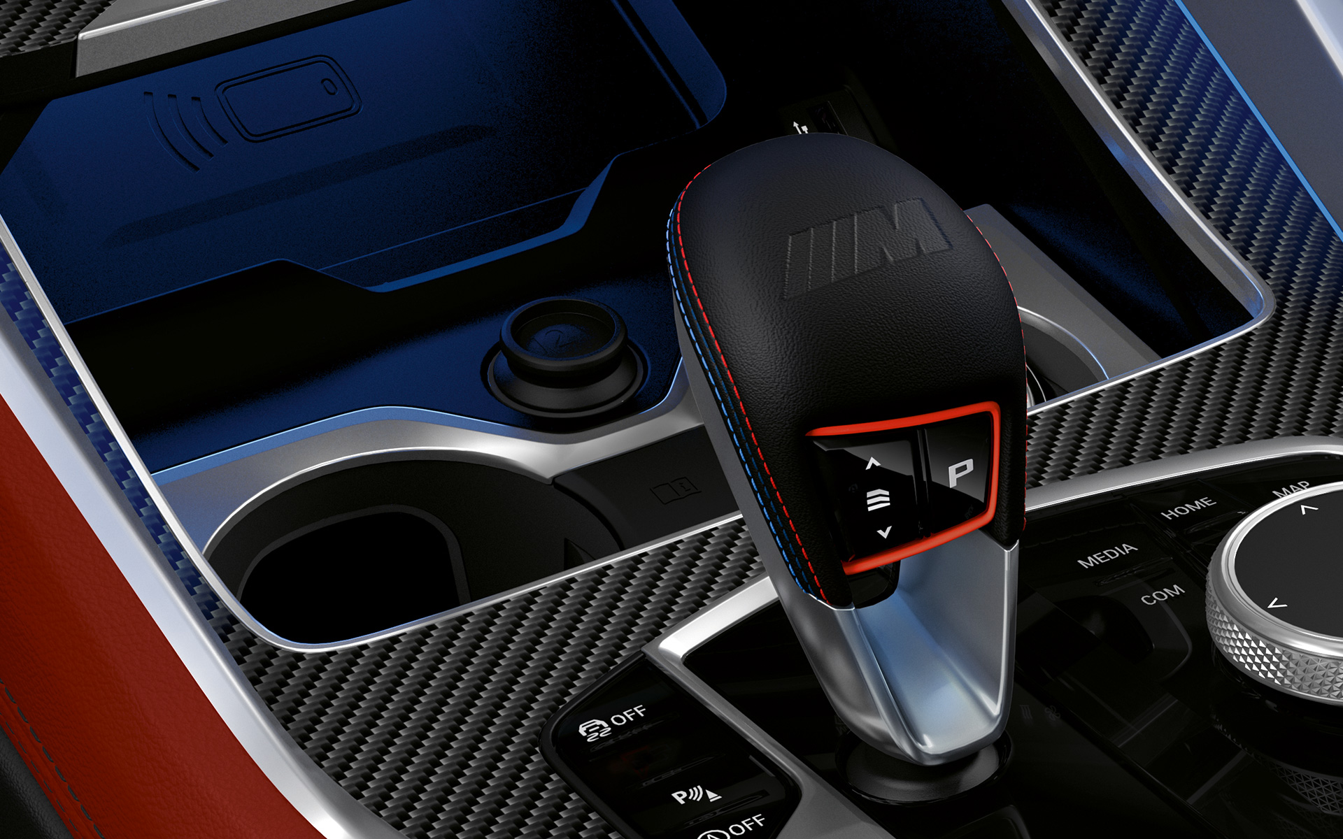 BMW X6 M Competition, F96, 2023, Μ επιλογέας σχέσεων