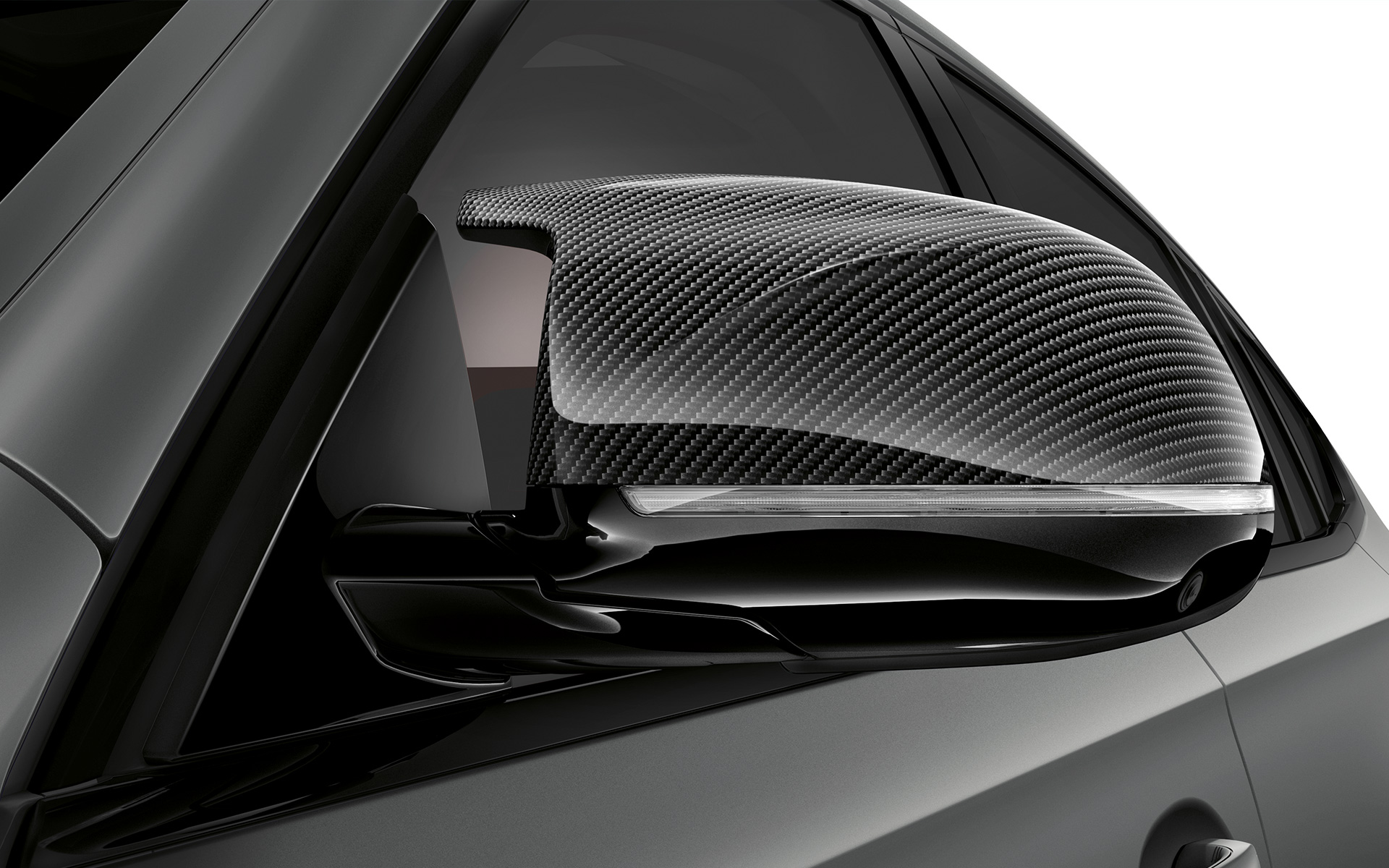 BMW X6 M Competition, F96, 2023, Μ καλύμματα εξωτερικών καθρεπτών
