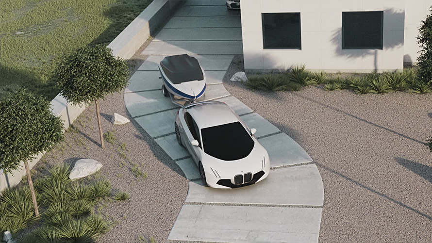 BMW X6 M Competition, F96, Υποβοήθηση Ρυμουλκούμενου BMW X6 M Competition, F96, 2023, Υποβοήθηση Ρυμουλκούμενου