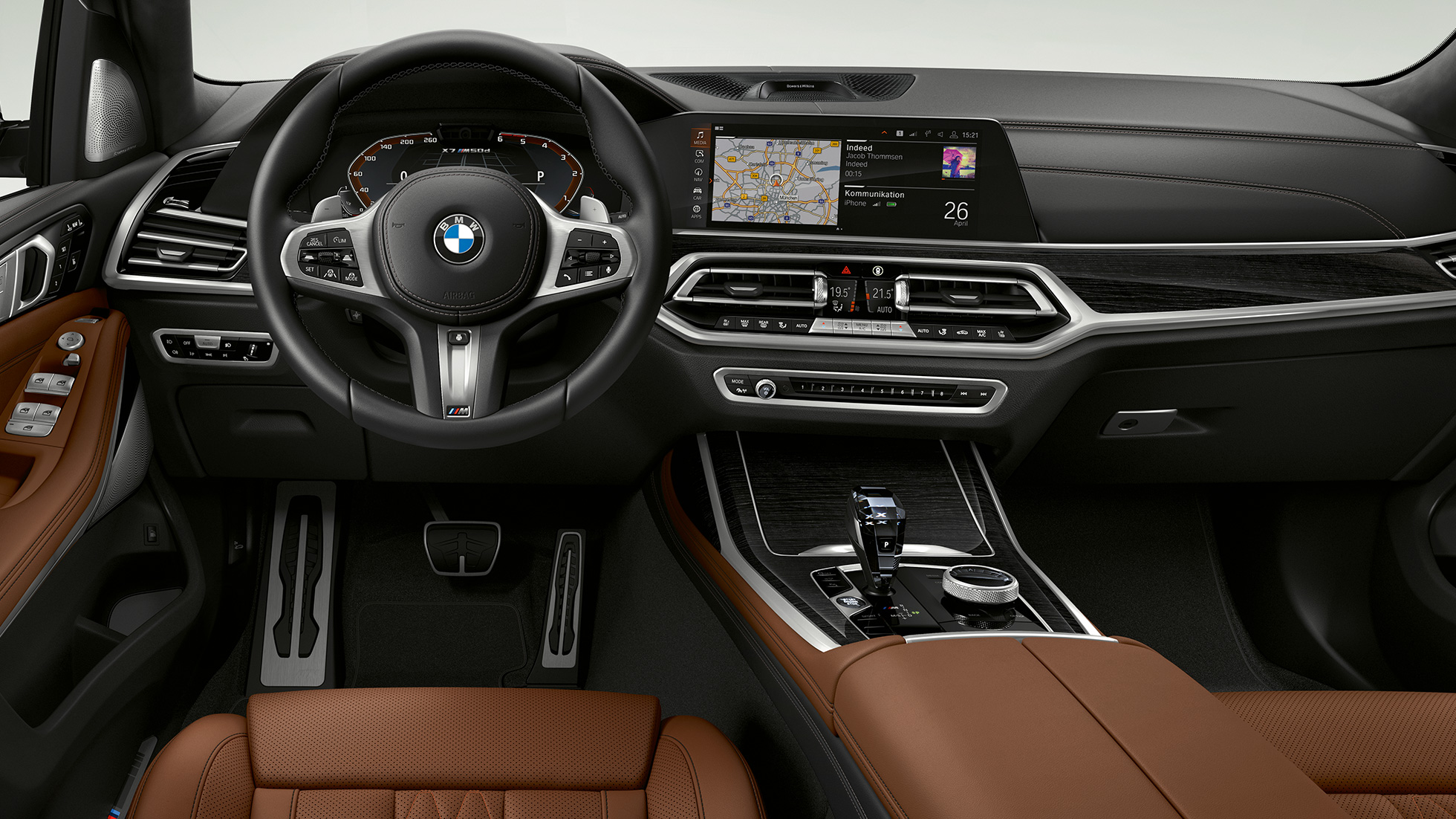 BMW X7 M50i, εσωτερικό BMW X7 M Αυτοκίνητα M50d και M50i, interior, G07, 2019