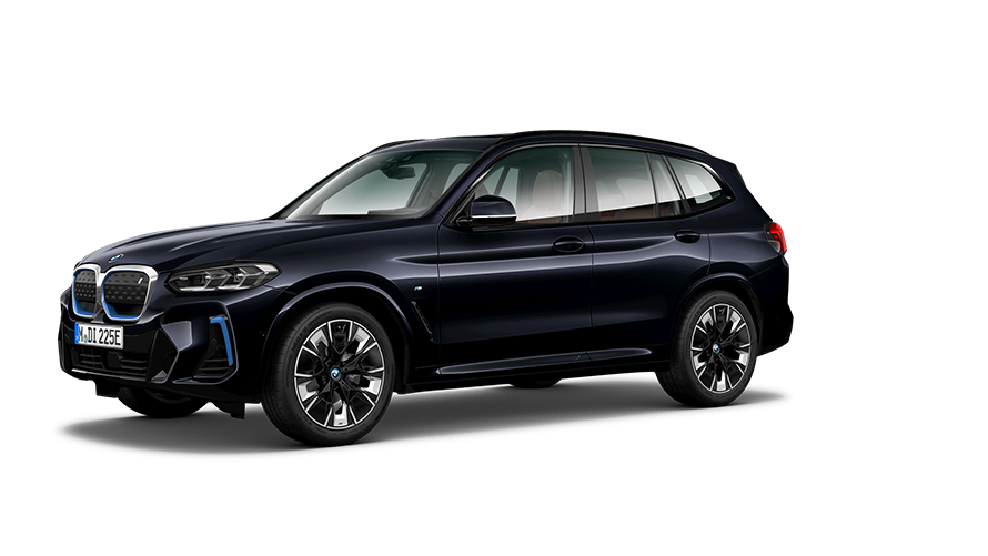 BMW i, BMW iX3, G08, πλαϊνή λήψη τριών τετάρτων BMW i, BMW iX3, G08, πλαϊνή λήψη τριών τετάρτων
