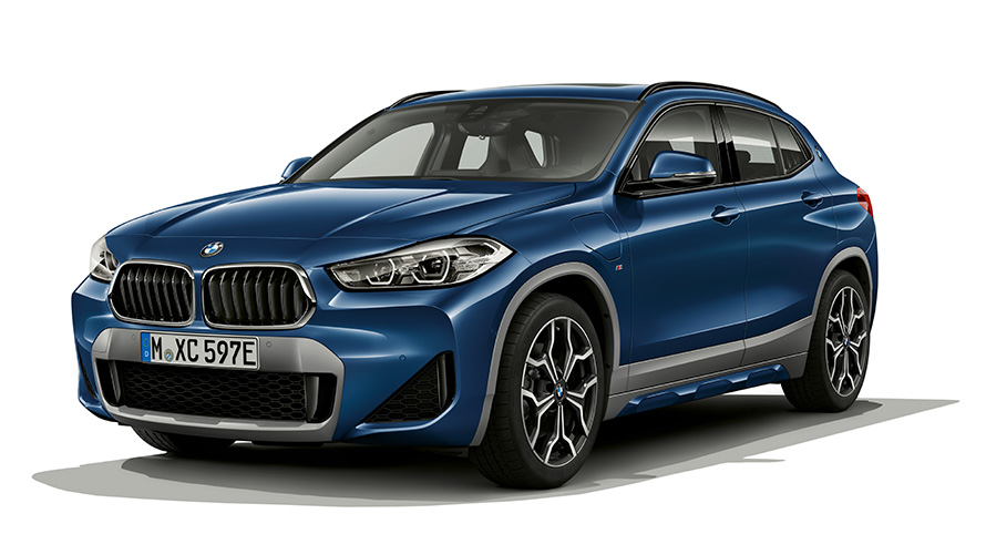 BMW X, BMW X2, Plug-in Hybrid, F39, πλαϊνή λήψη τριών τετάρτων BMW X, BMW X2, Plug-in Hybrid, F39, πλαϊνή λήψη τριών τετάρτων