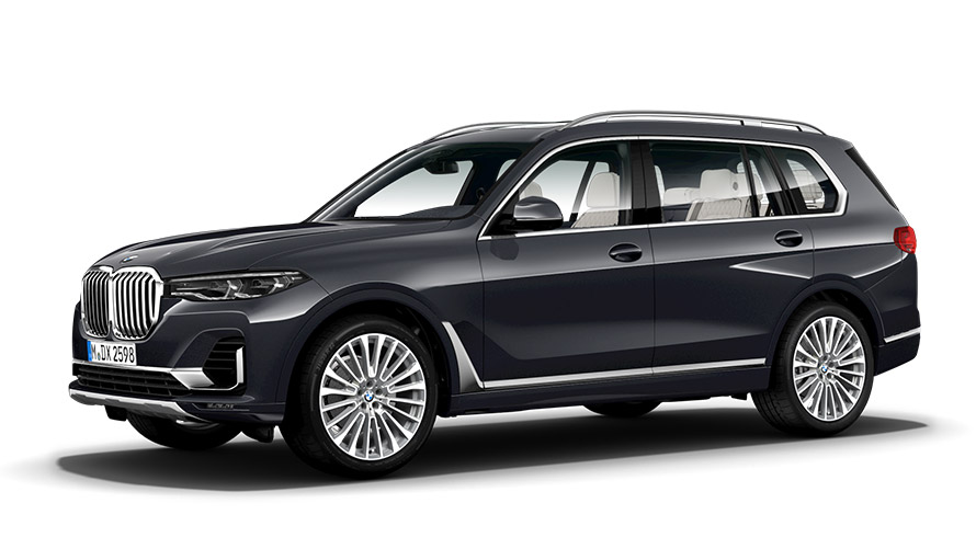 BMW X, BMW X7, G07, πλαϊνή λήψη τριών τετάρτων BMW X, BMW X7, G07, πλαϊνή λήψη τριών τετάρτων
