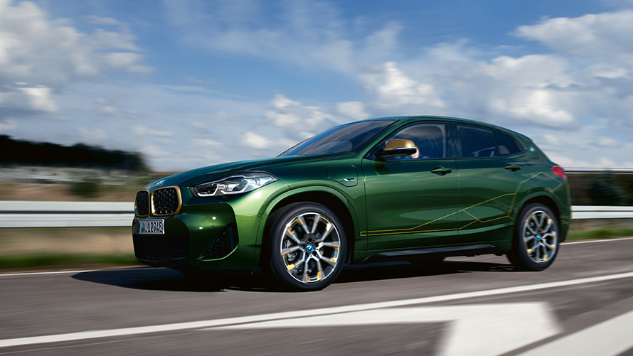 BMW X2, F39, πρώτη γενιά, μπροστινή λήψη τριών τετάρτων, στον δρόμο BMW X, BMW X2, F39, πρώτη γενιά, μπροστινή λήψη τριών τετάρτων, στον δρόμο