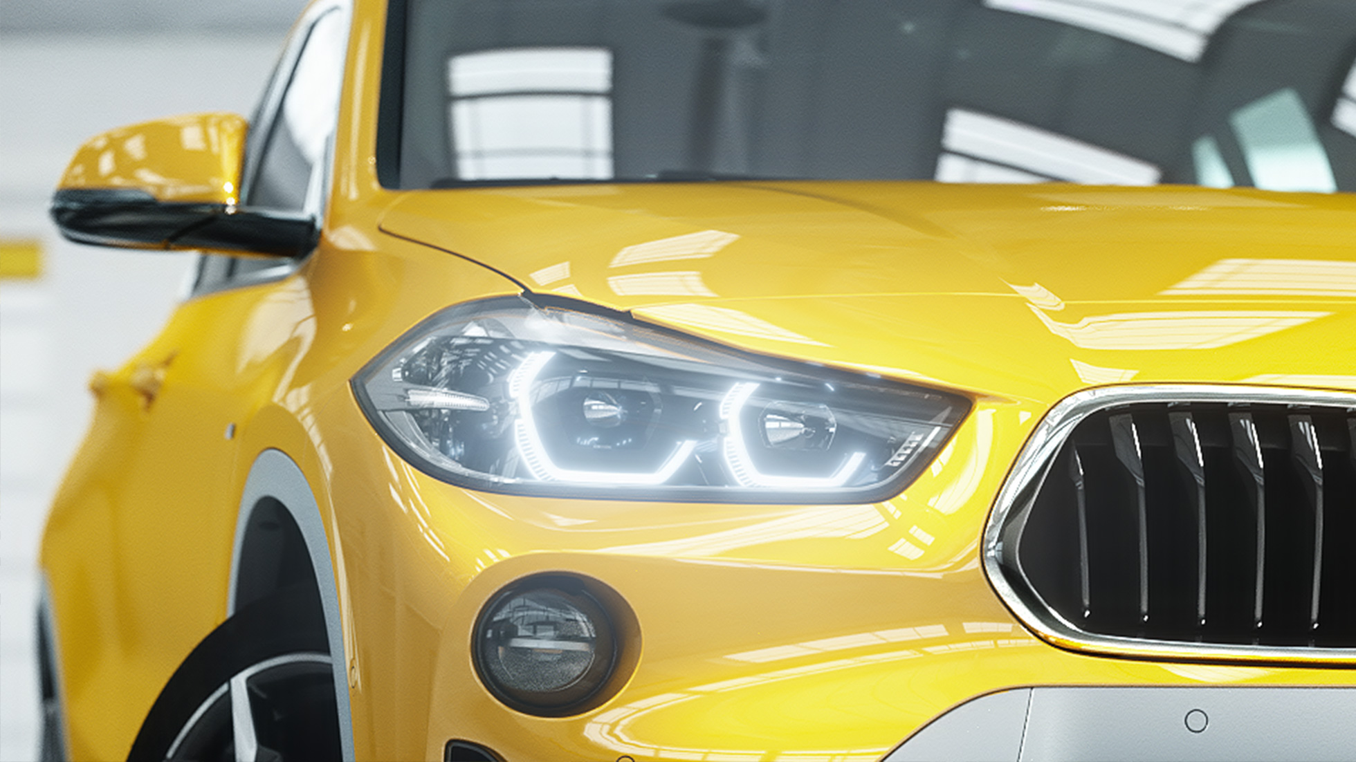 Σχεδίαση φώτων, BMW X2 F39 Σχεδίαση φώτων, BMW X2 2018 F39 Galvanic Gold μεταλλικό
