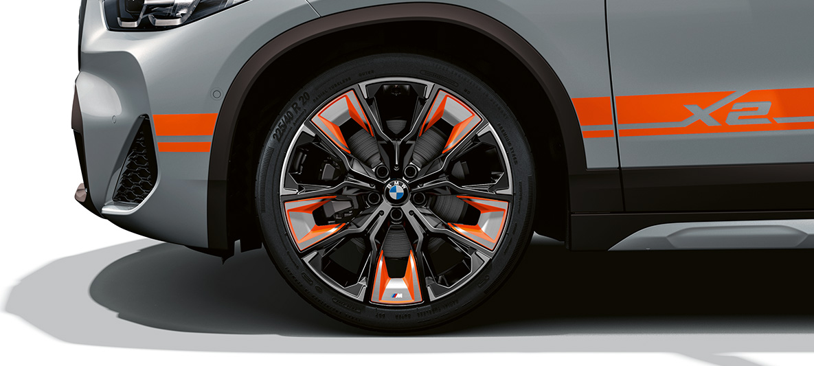 Ζάντες ελαφρού κράματος, BMW X2, 2020, F39 BMW X2, 2020, F39, γκρι Brooklyn, ζάντες ελαφρού κράματος