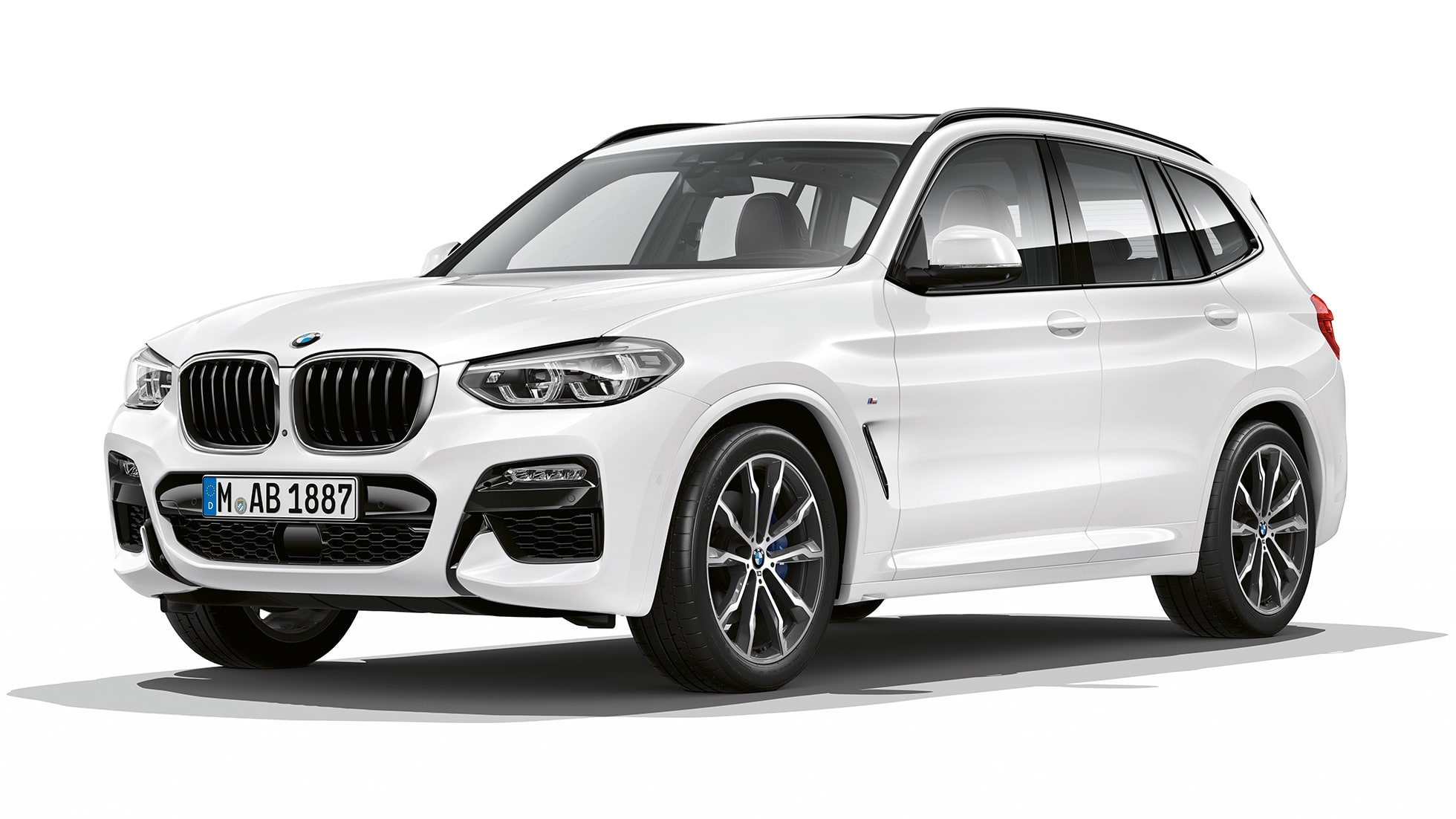 BMW X3 M40i, Έκδοση M Sport, μπροστινή λήψη τριών τετάρτων BMW X3 M40i, Έκδοση M Sport, μπροστινή λήψη τριών τετάρτων