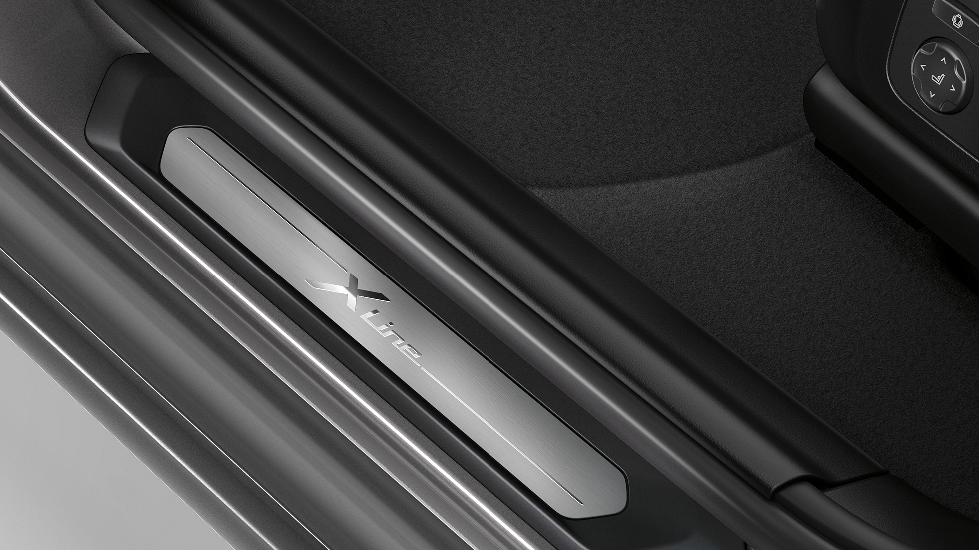 BMW X3 M40i, Έκδοση xLine, διακοσμητικά καλύμματα μαρσπιέ BMW X3 M40i, Έκδοση xLine, διακοσμητικά καλύμματα μαρσπιέ