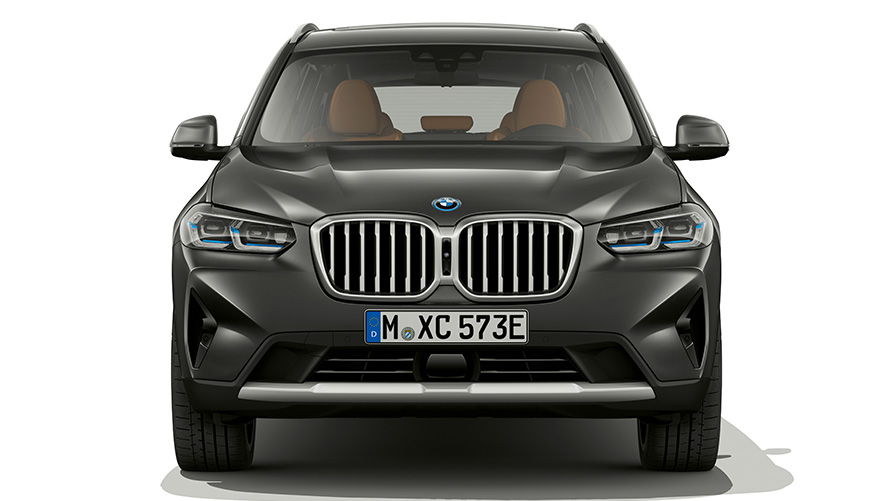BMW X3, G01, γκρι Sophisto, σχεδίαση μπροστινού τμήματος, 2021 BMW X3, G01, γκρι Sophisto, κοντινή λήψη, σχεδίαση μπροστινού τμήματος, 2021